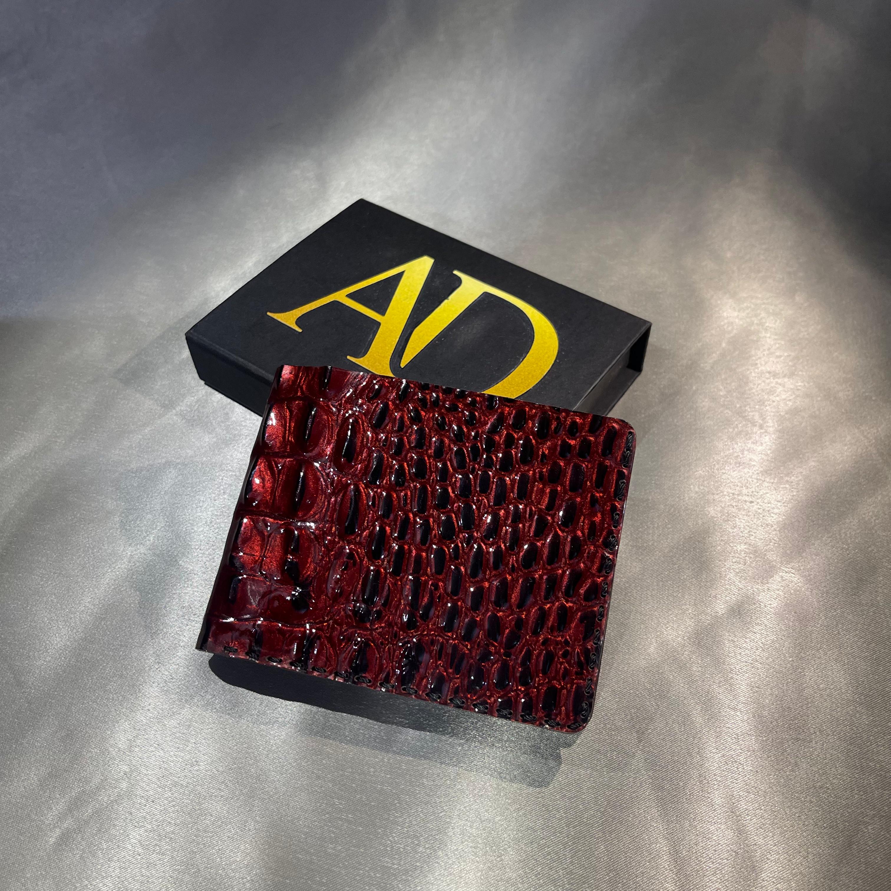 luxury crocodile wallet