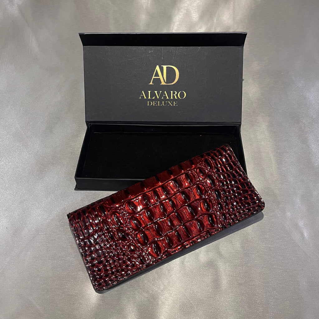 Luxury Crocodile long Wallet
