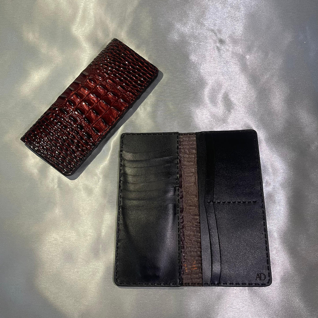 Luxury Crocodile long Wallet